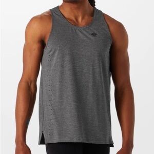 Men's Gray Sleeveless Athletic Shirt